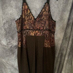 Lane Bryant Black Lace Dress by Isabel Toledo.